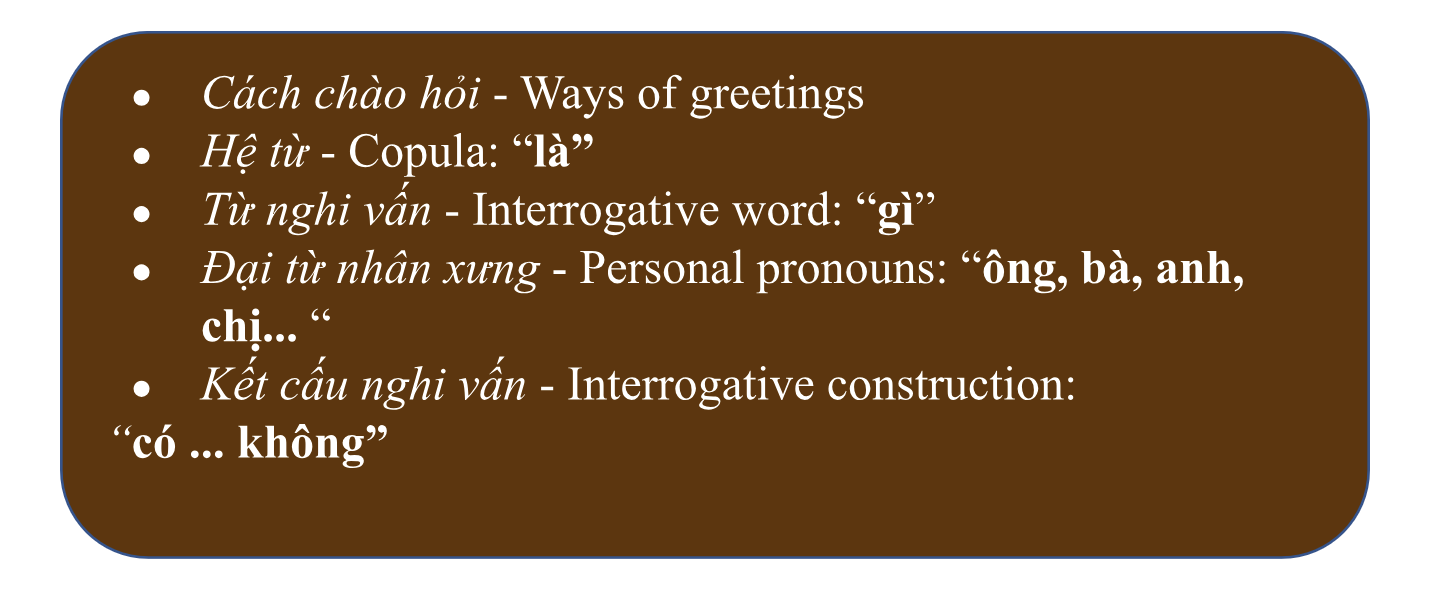 Book 1: Unit 1 - Xin lỗi, anh tên là gì? (Excuse me, what is your name?) 2 ZoGNsbl