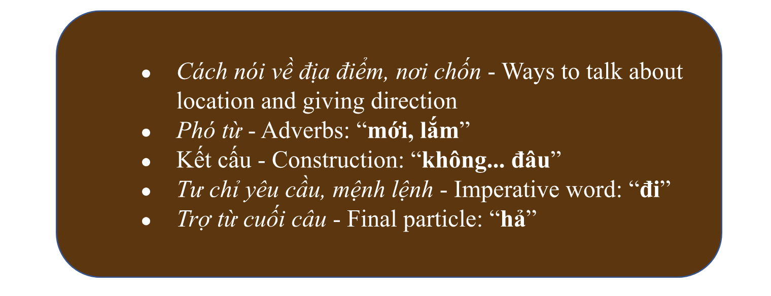 Book 1 - Bài 8: Cô đi thẳng đường này (Go straight ahead on this street) 2 djf6aAX