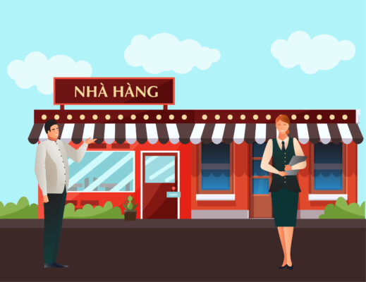 Conversation: Phương hướng – Direction 8 nha hang 01