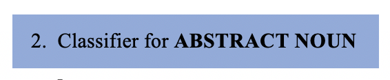 class for abstract