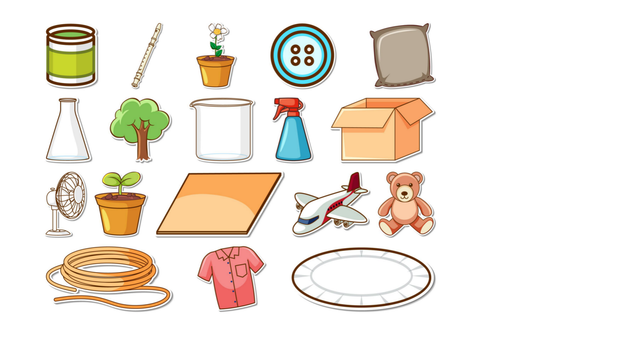 Basic Adjective (Tính từ cơ bản) 3 objects-2