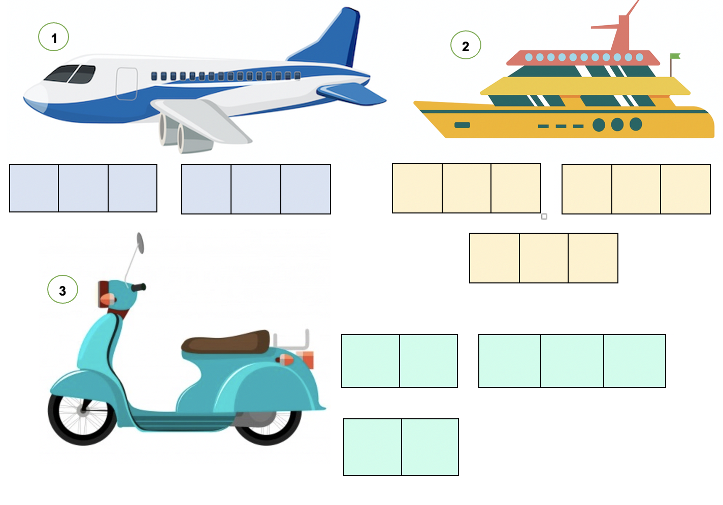 Danh từ Cụ thể (Concrete noun) - Phương tiện giao thông (Transport) 34 duWjlj2