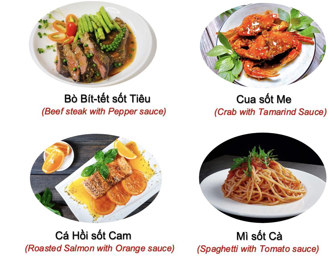 Danh từ chỉ Đồ vật: Món ăn (Processed Food) 80